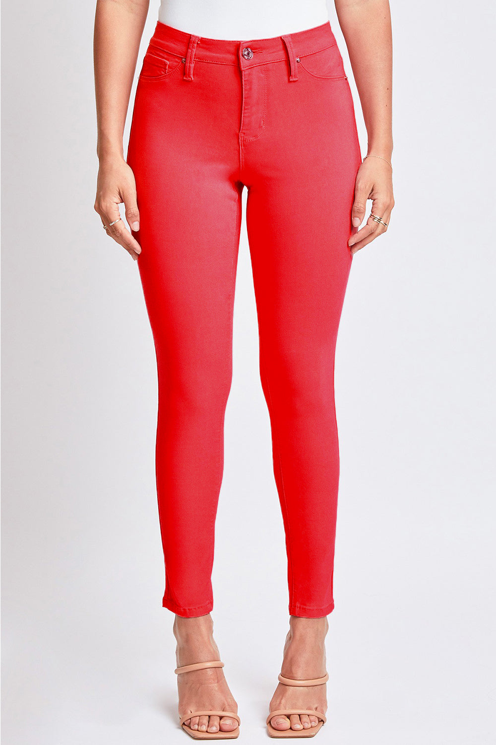 Full Size Hyperstretch Mid-Rise Skinny Jeans