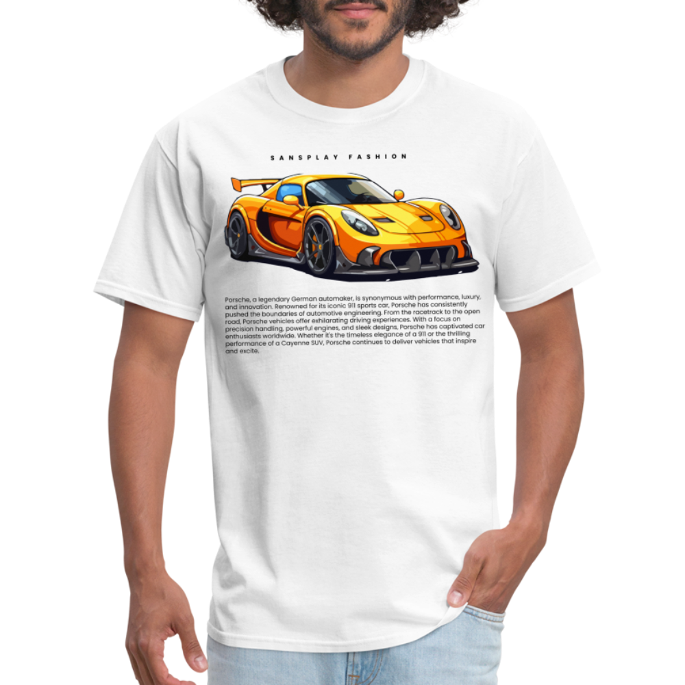 CAR ENTHUSIAST TSHIRT - white