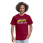 Car Enthusiasts T-shirt - burgundy