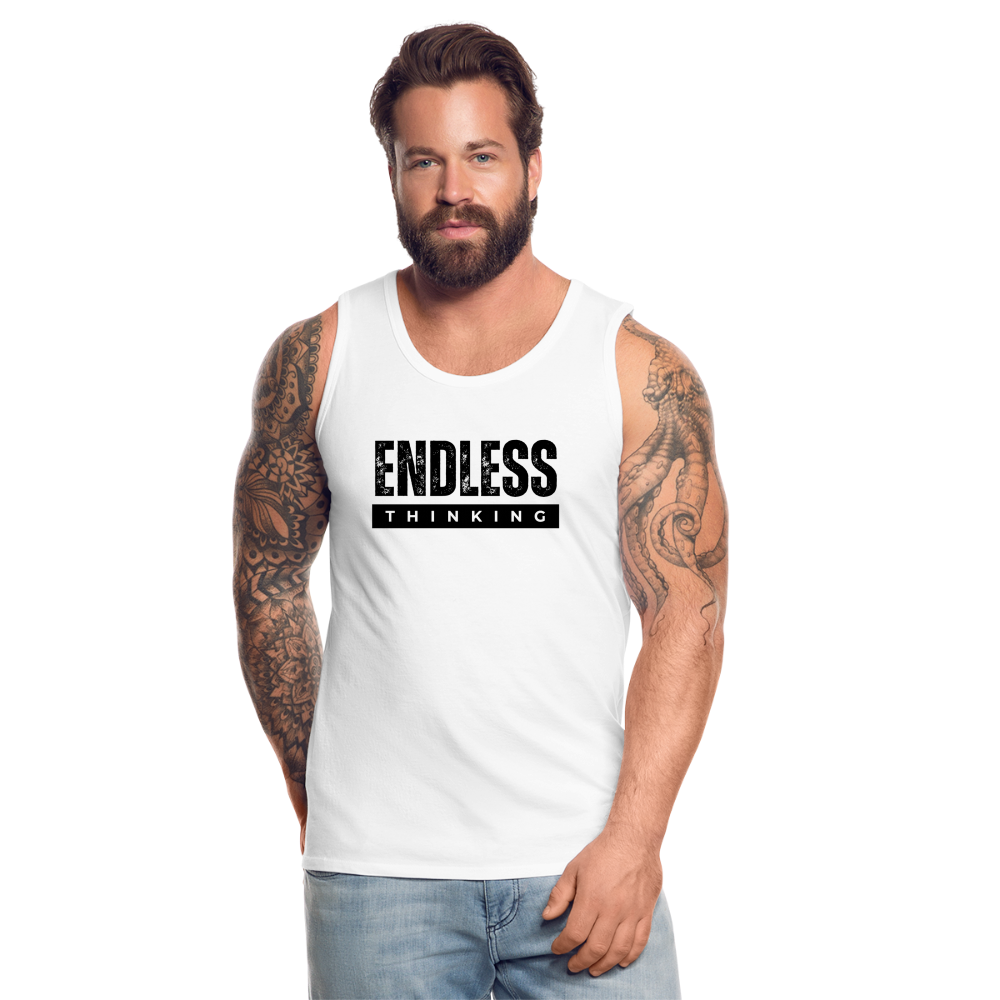 Men’s Premium Tank - white