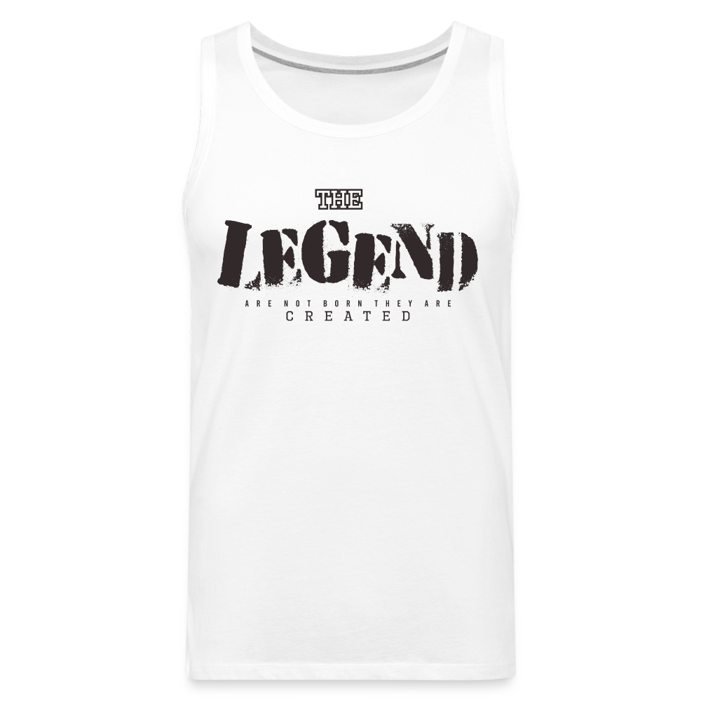 Men’s Premium Tank - white