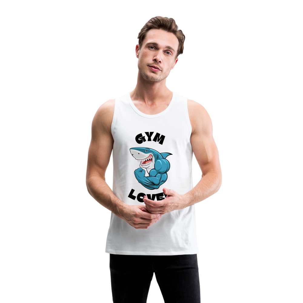 Men’s Premium Tank - white