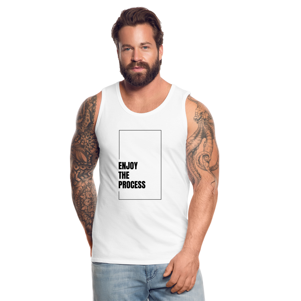 Men’s Premium Tank - white