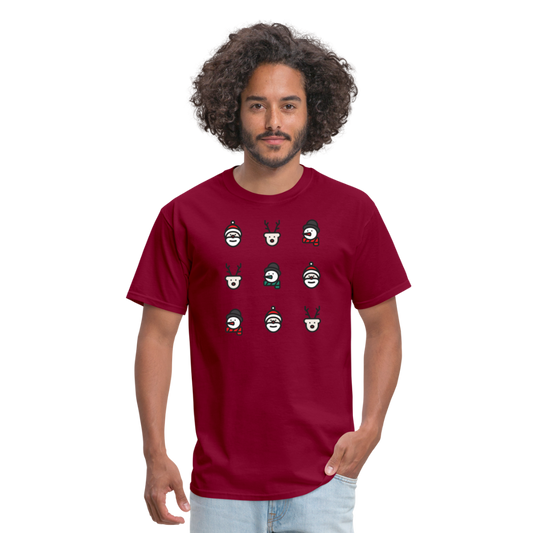 Christmas Special T-shirt - burgundy