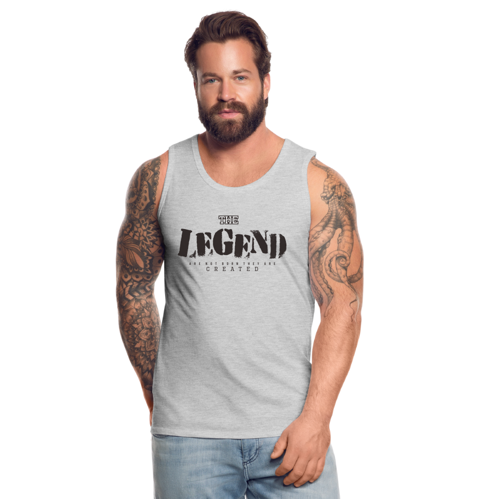 Men’s Premium Tank - heather gray