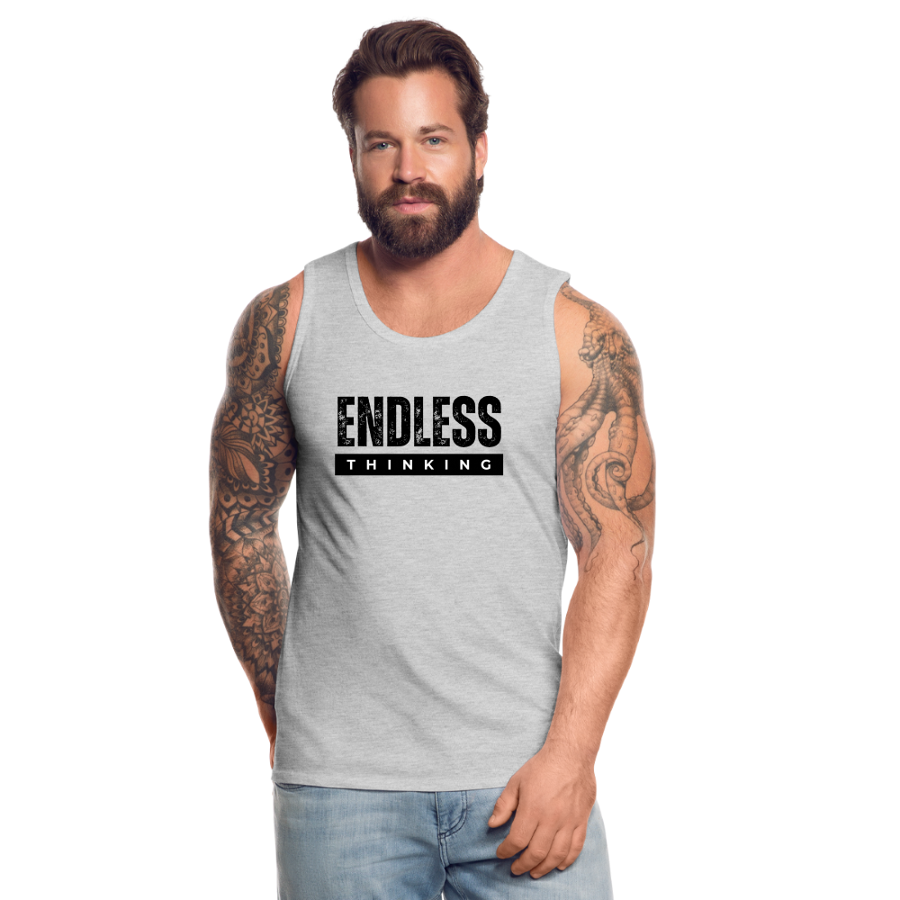 Men’s Premium Tank - heather gray