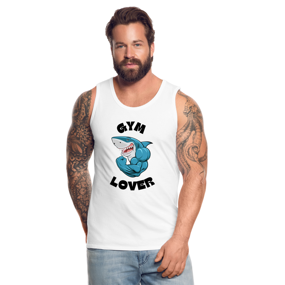 Men’s Premium Tank - white