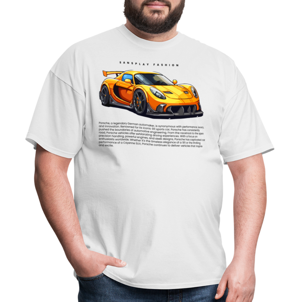 CAR ENTHUSIAST TSHIRT - white