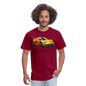 CAR ENTHUSIAST TSHIRT - burgundy