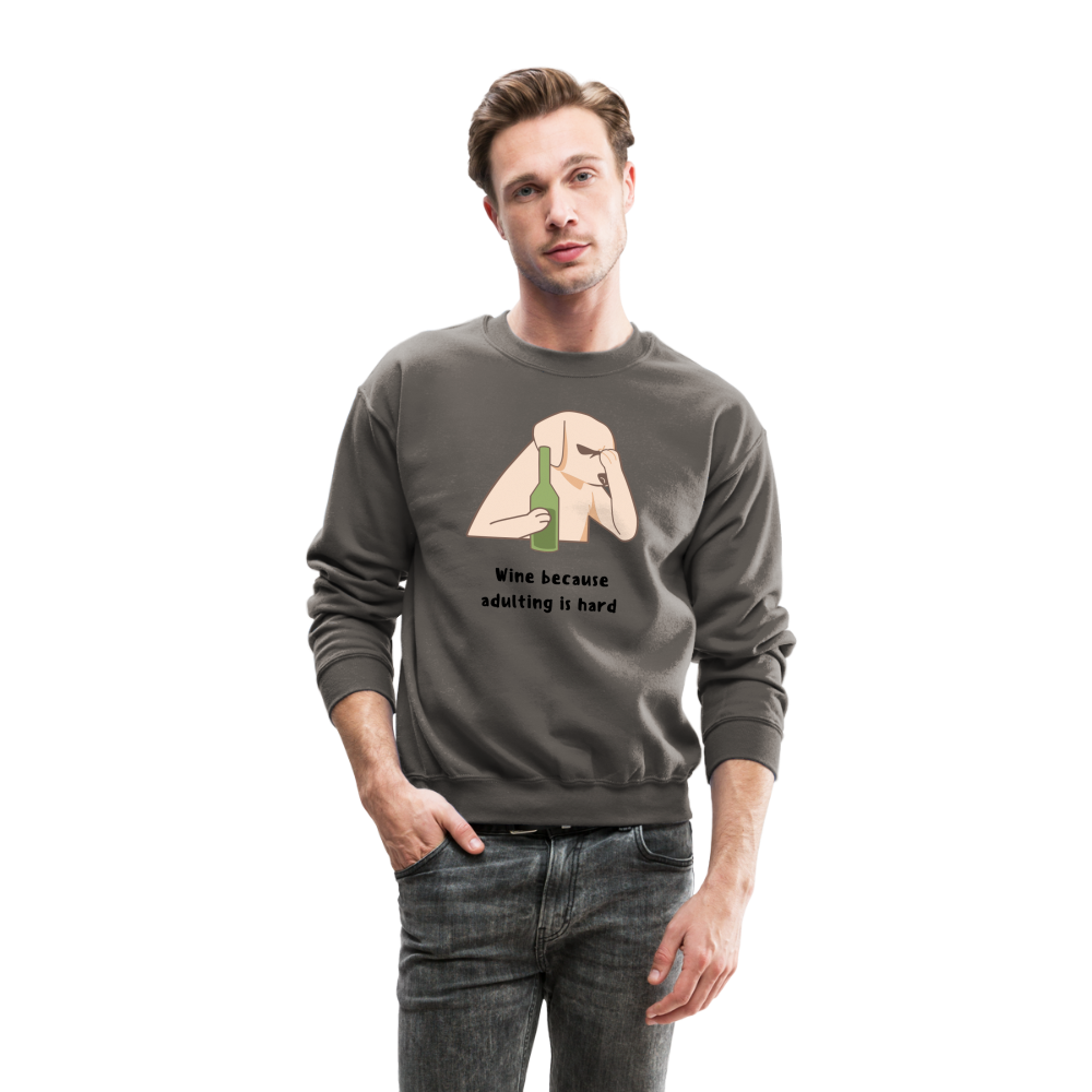 Crewneck Sweatshirt - asphalt gray