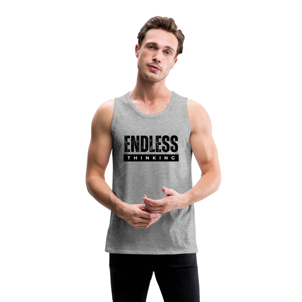 Men’s Premium Tank - heather gray