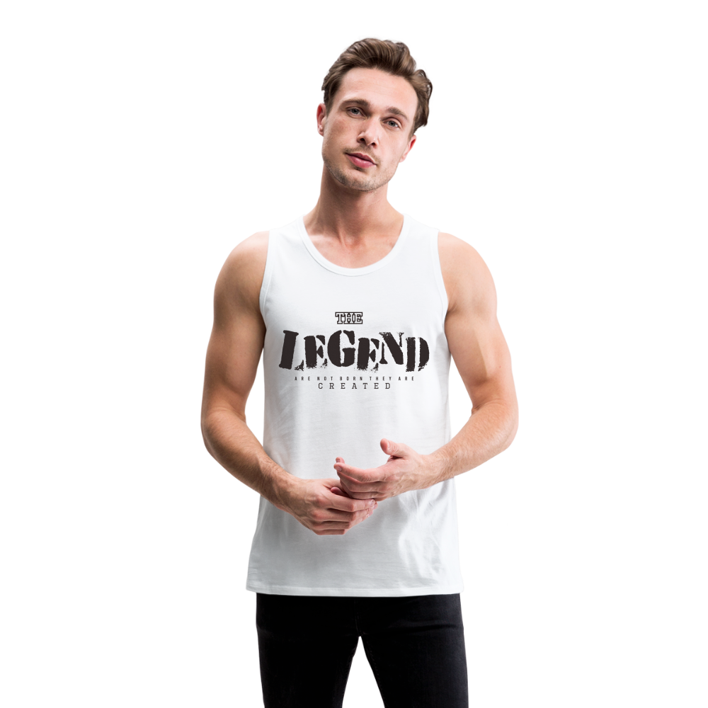 Men’s Premium Tank - white