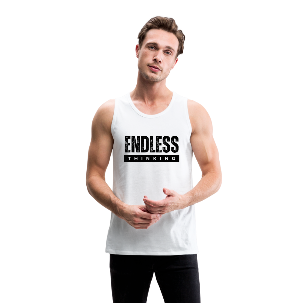 Men’s Premium Tank - white