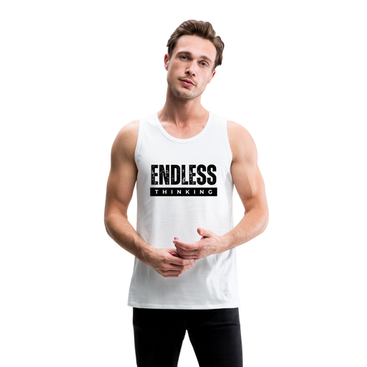 Men’s Premium Tank - white