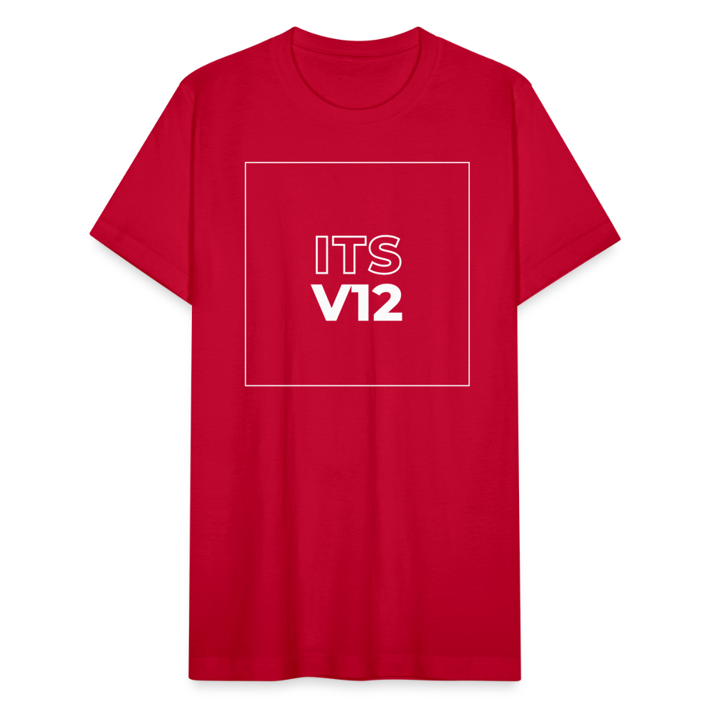 Unisex Jersey T-Shirt by Bella + Canvas - red