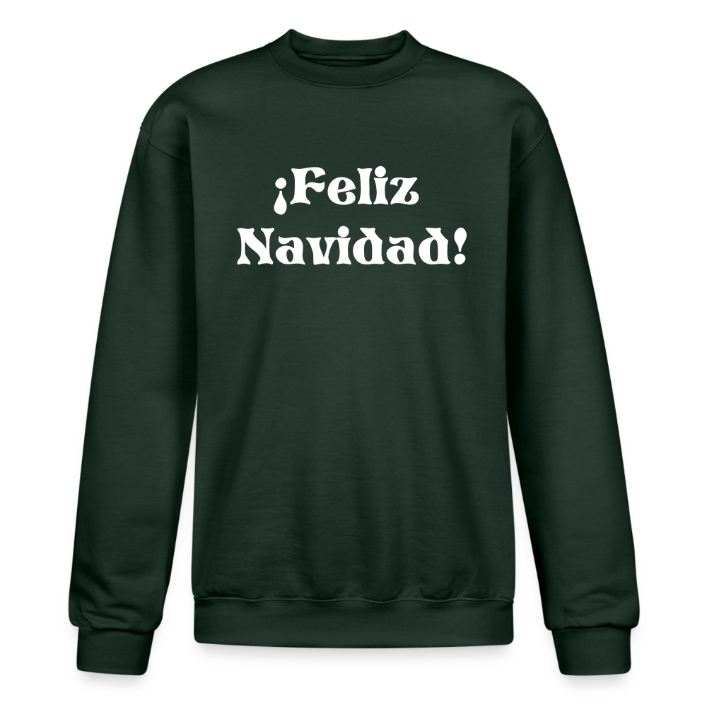 Handcrafted Holiday Hues Sweatshirt - Dark Green