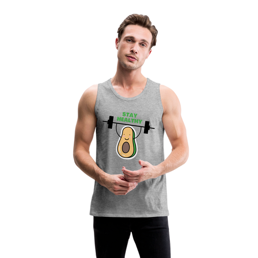 Men’s Premium Tank - heather gray