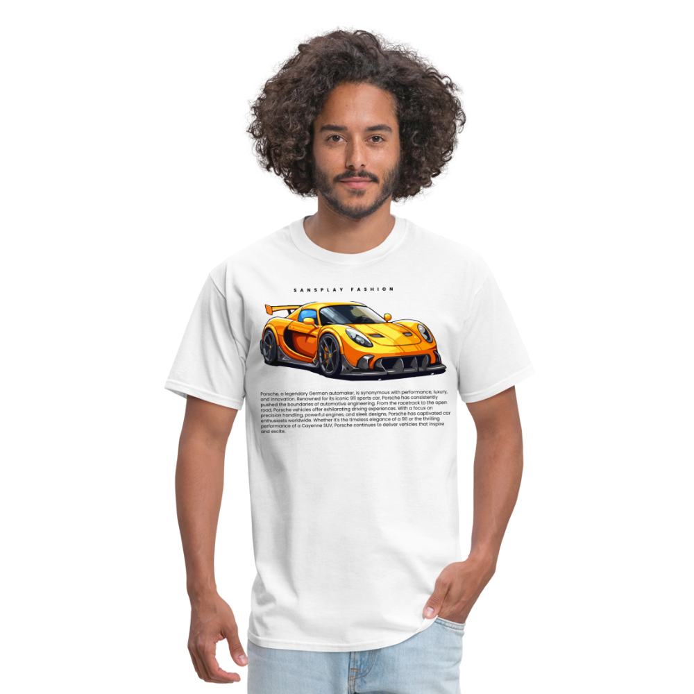 CAR ENTHUSIAST TSHIRT - white