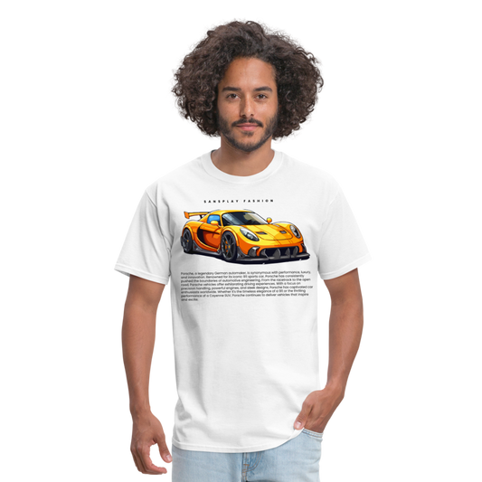 CAR ENTHUSIAST TSHIRT - white