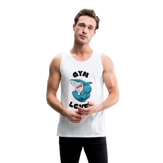 Men’s Premium Tank - white