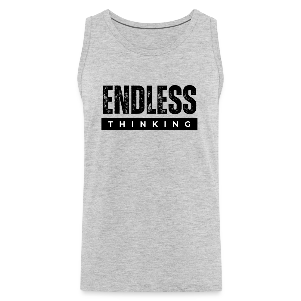 Men’s Premium Tank - heather gray