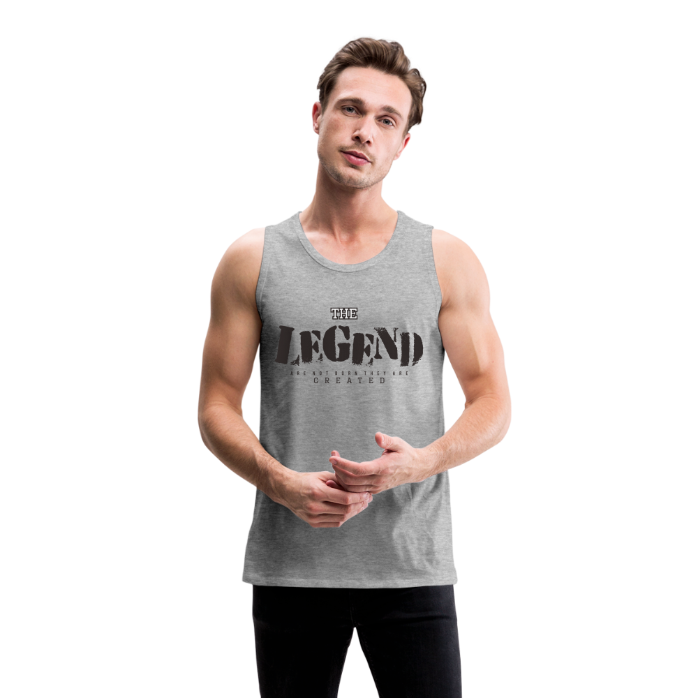 Men’s Premium Tank - heather gray