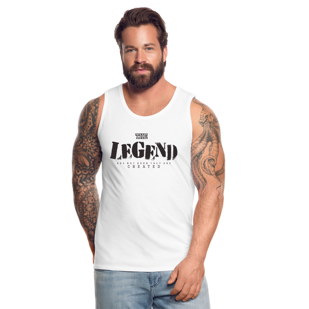 Men’s Premium Tank - white