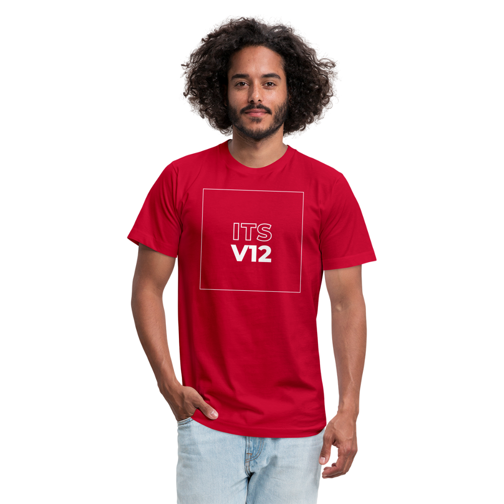 Unisex Jersey T-Shirt by Bella + Canvas - red