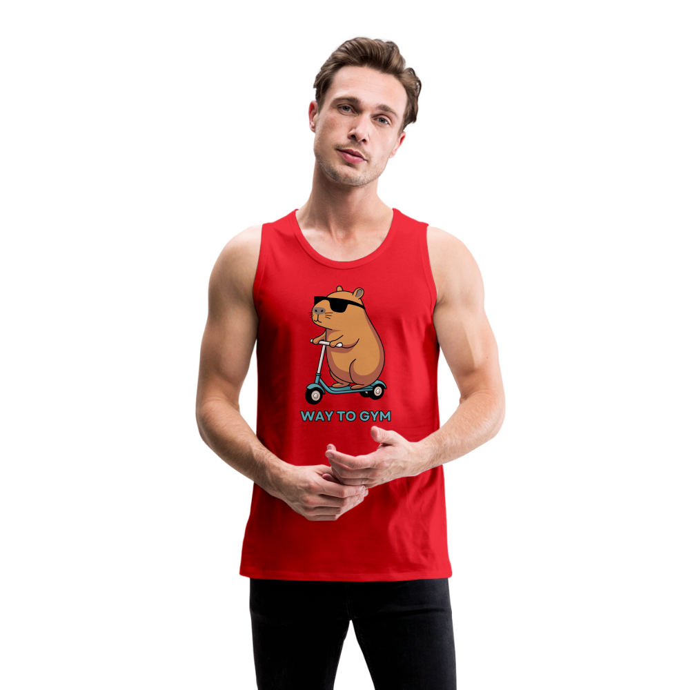 Men’s Premium Tank - red