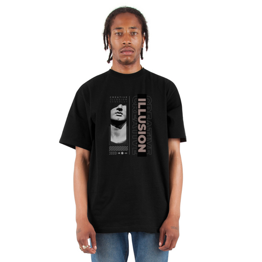 Unisex Oversized Heavyweight T-Shirt - black