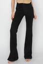 Highly Crafted Side Slit Cargo Bootcut Jeans