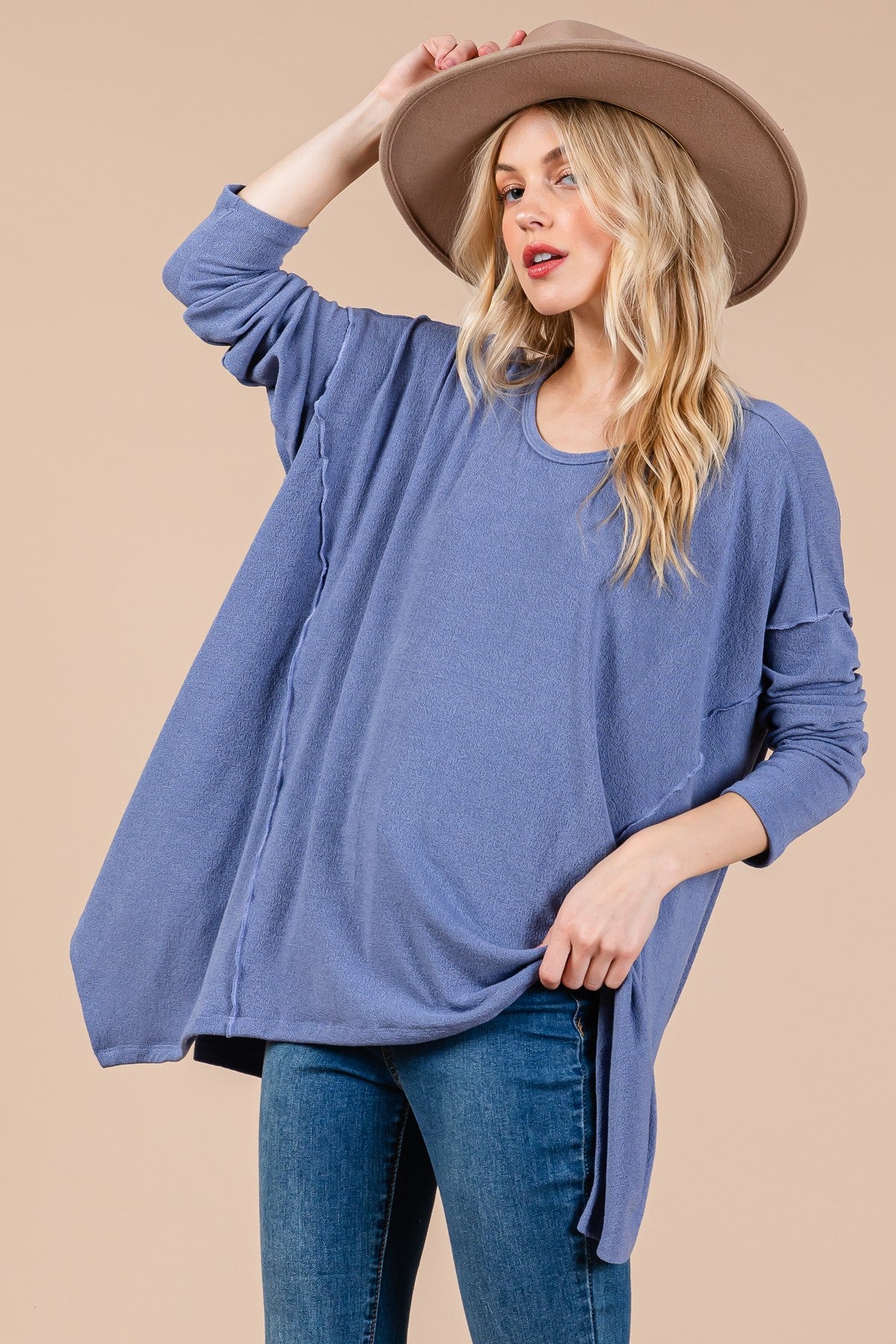 The Avant-Garde Asymmetrical Long Sleeve top