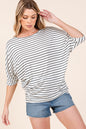 Wanderlust Boat Neck Dolman Sleeve Top