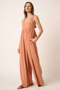 Sleeveless Wide Leg Jumpsuit