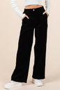 Sans Corduroy Back Elastic Waist Pants