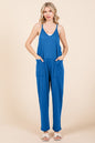 Sansplay Soulful Full Size Sleeveless Jumpsuit with Pockets