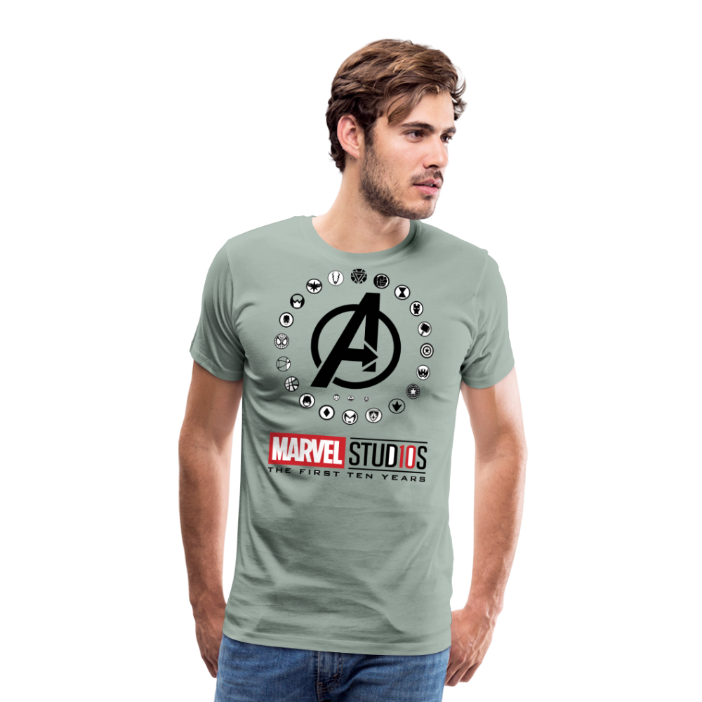 Men's Premium T-Shirt - steel green