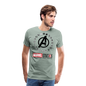 Men's Premium T-Shirt - steel green