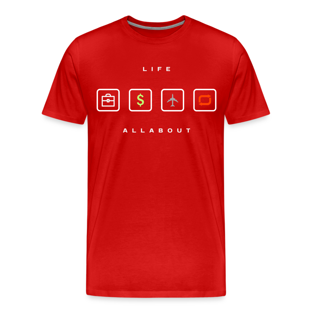 Men's Premium T-Shirt - red