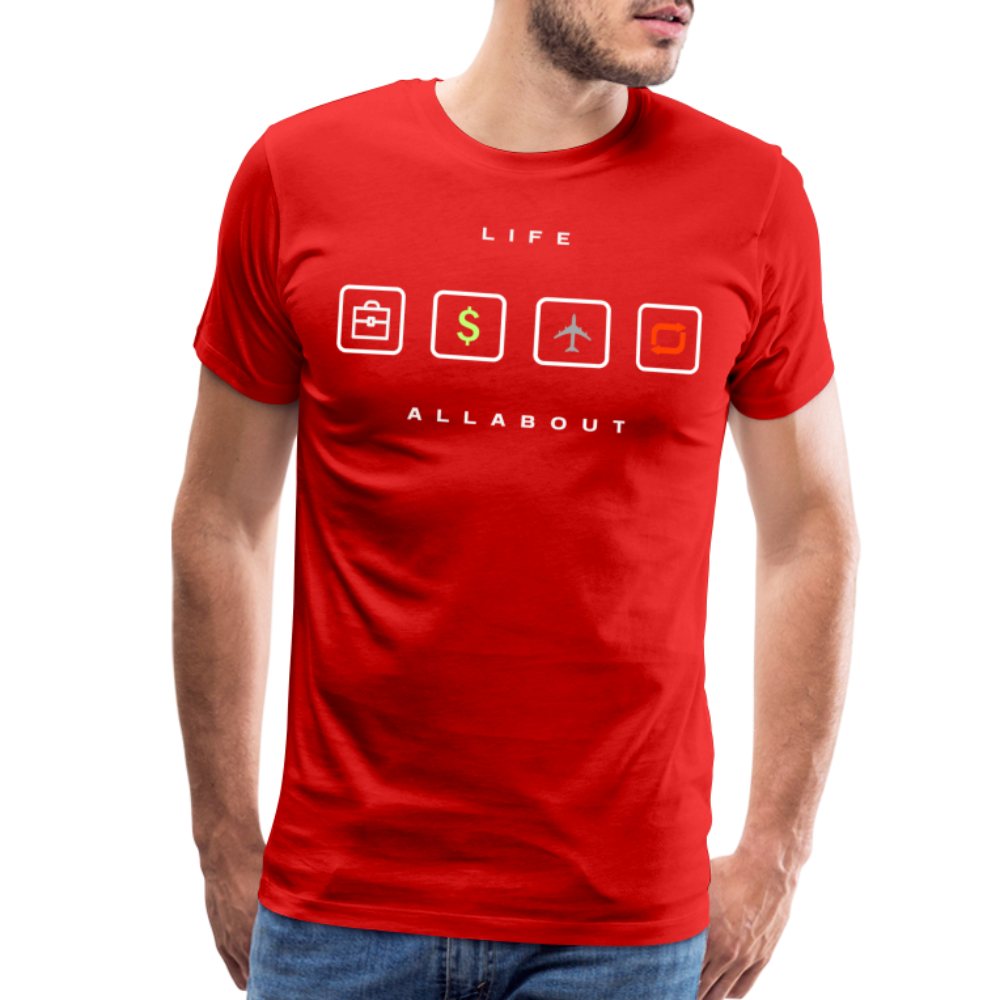 Men's Premium T-Shirt - red