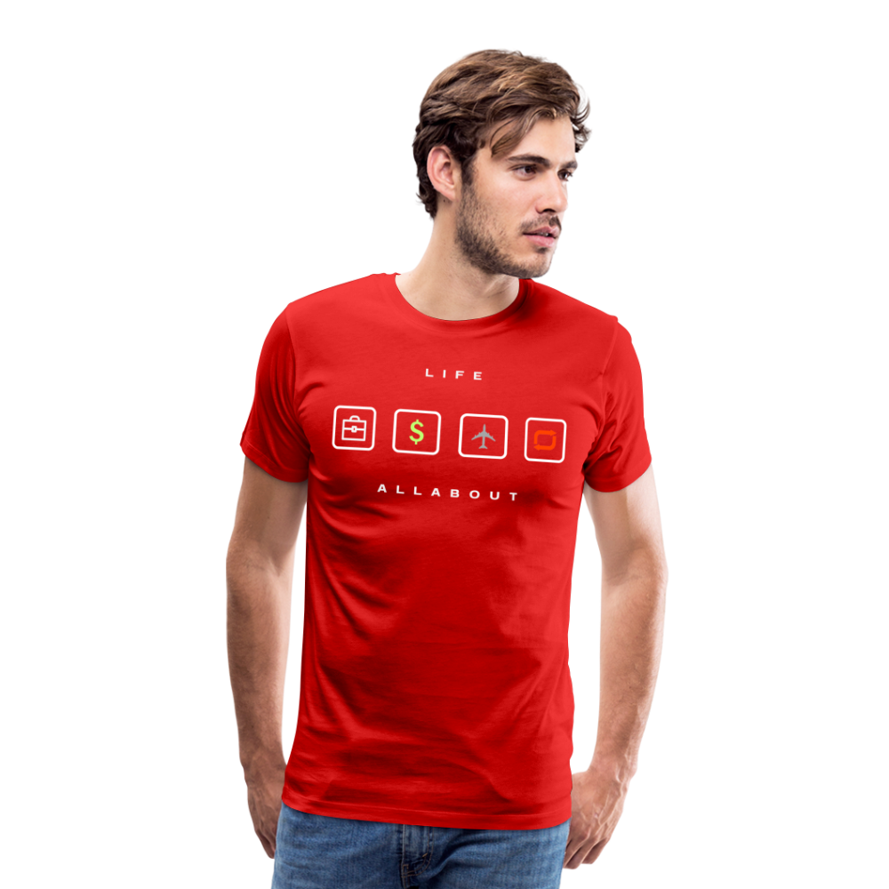 Men's Premium T-Shirt - red