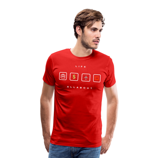 Men's Premium T-Shirt - red