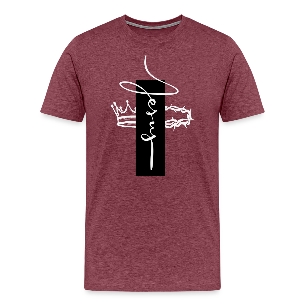 Men's Premium T-Shirt - heather burgundy