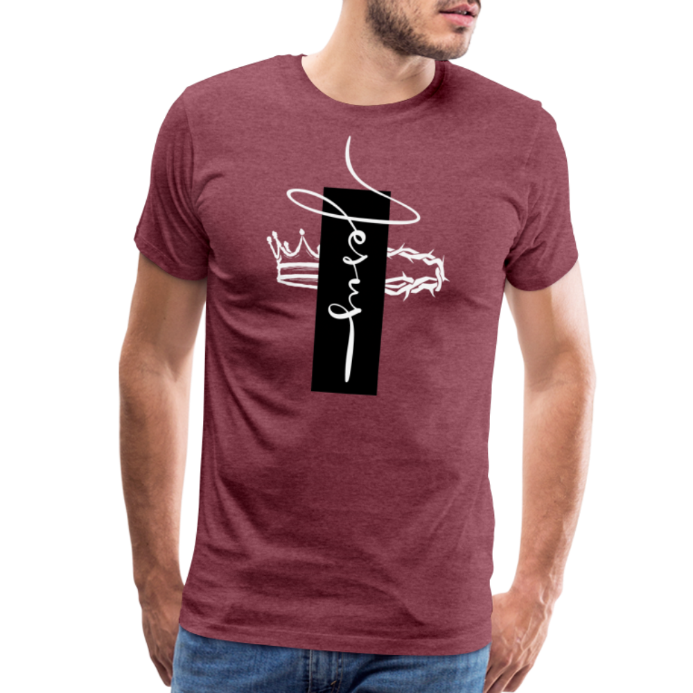 Men's Premium T-Shirt - heather burgundy