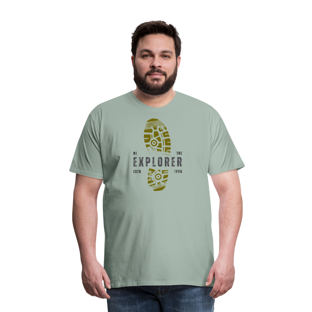 Men's Premium T-Shirt - steel green