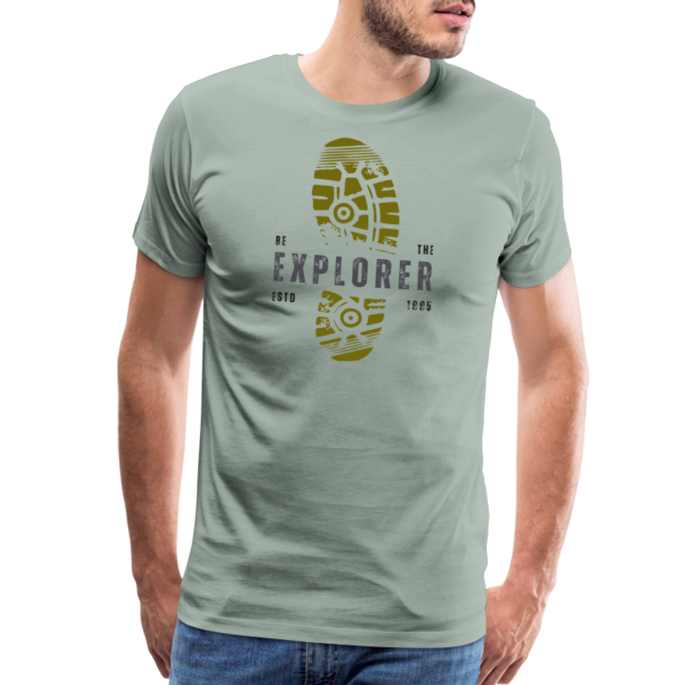 Men's Premium T-Shirt - steel green