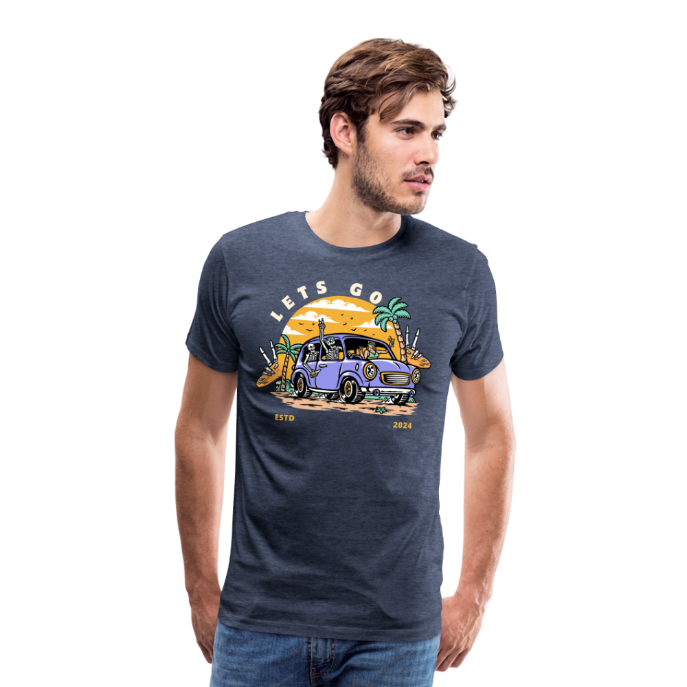 Men's Premium T-Shirt - heather blue