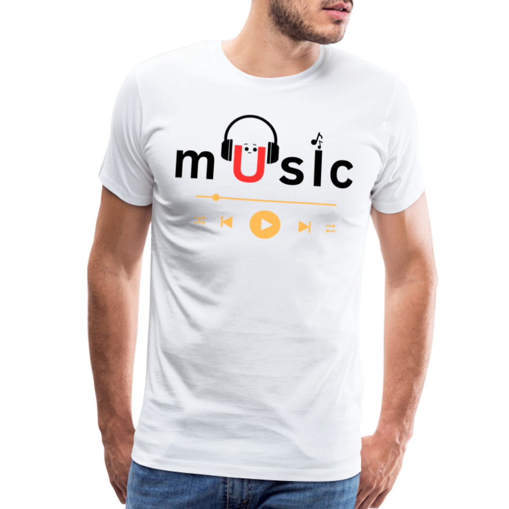 Men's Premium T-Shirt - white