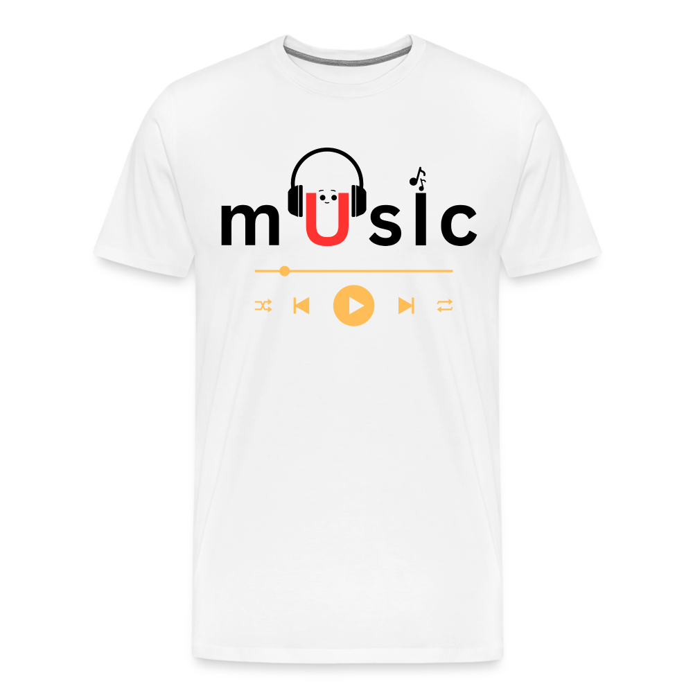 Men's Premium T-Shirt - white